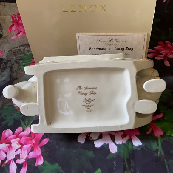 Lenox Collections The Snowman Candy Tray - Picture 6 of 10